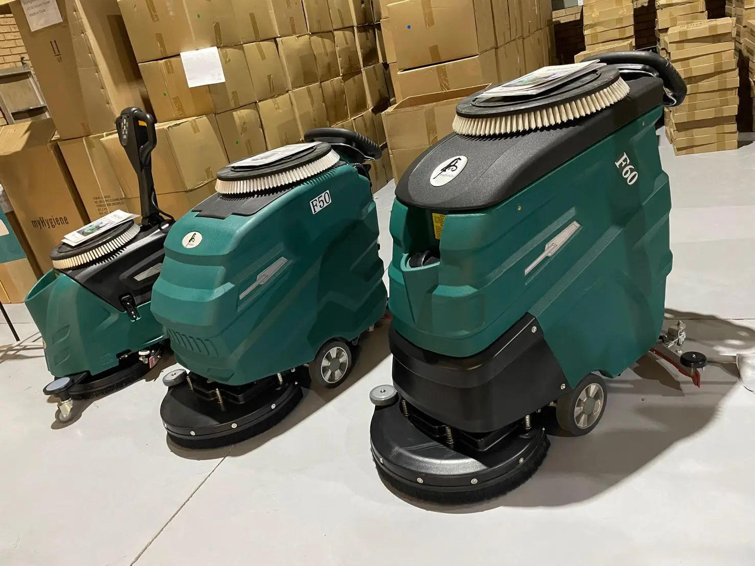 Description Picture 4 of itemHand Push Walk Behind Floor Cleaning Machine Professional Industrial Commercial Floor Scrubber