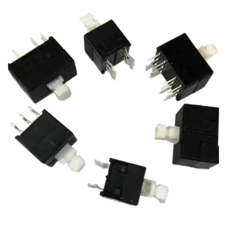 Description Picture 3 of itemStage Lighting DMX Console Mixer Button Self-locking Switch Double Row 6 Pins 12 Pins 8.5 x 8.5mm Key Switche