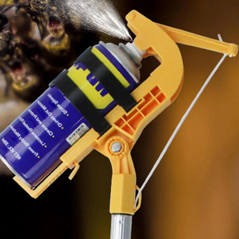 Description Picture 3 of itemSpray Can Extension Pole Adaptor Sprayer Extension Pole Adaptor Adjustable Angle Spray Extender Wasp Nest Aerosol Can Extension