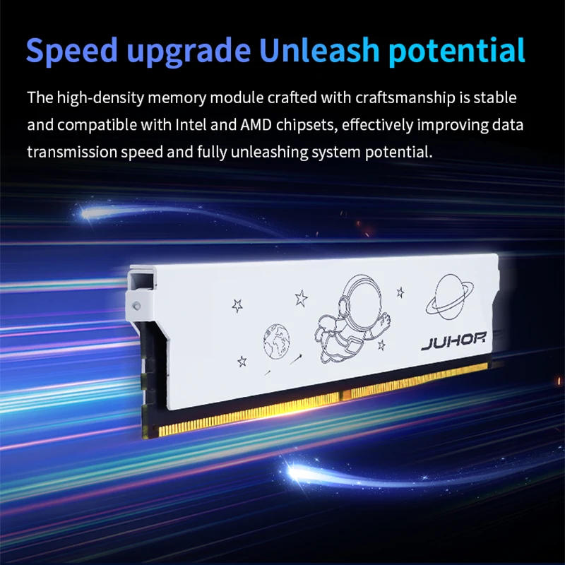 Description Picture 3 of itemJUHOR Ram DDR4 8GB 16GB 3200MHz 3600MHz 16GBX2 8GBX2 XMP2.0 Desktop Gaming Memoria Rams Granules of Samsung