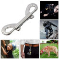 5PCS Scuba Diving Double End Bolt Snap Hook Clips 316 Stainless Steel Trigger Snaps Metal Clips for Diving/Dog Leash