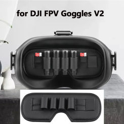 Lens Protector Storage For DJI Avata/FPV Goggles V2 Pad Dust Plug Antenna Protection Cover XT60 Power Cable Battery Holder
