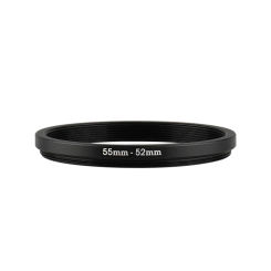 New Camera Lens Filter Metal Adapter Ring 55mm-52mm Step Down Ring Set 55 To 52 55-52mm 55-52 Filter Adapter Camera Adapter Ring