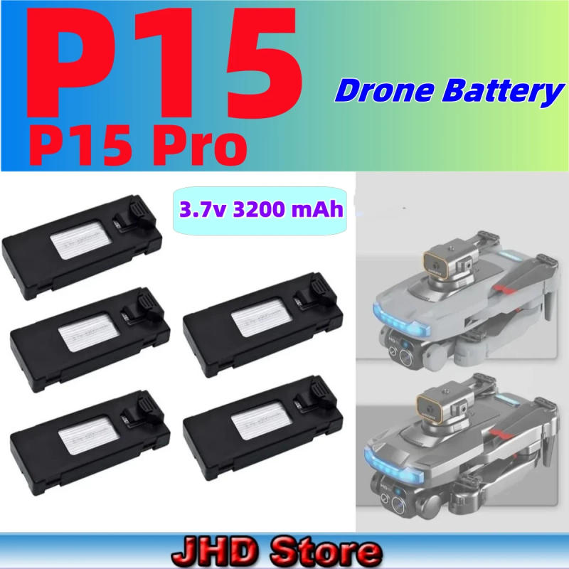 Description Picture 2 of itemJHD P15 Battery With Charging Cable For P15PRO Mini Drone Profession P15 Battery Original 3.7V 3200mAh P15 Pro Battery Wholesale