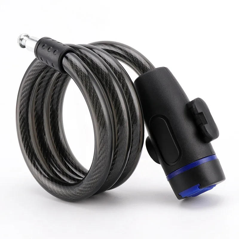 Description Picture 5 of itemBicycle Bike Lock Anti-theft Mtb Road Bike Steel Wire Chain Lock Motorcycle Helmet Folding Bike Electric Scooter Safety Padlock