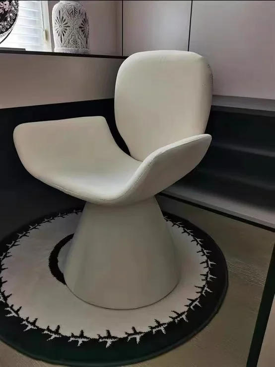 Description Picture 2 of itemUnique Designer Dining Chair Black Modern Living Room Comfortable Armrest Chairs Dormitorio Luxury Cadeiras De Jantar Furniture