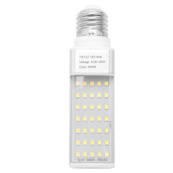 Fishpod White Plant Aquarium 7W Grow Light LED Tank Fish Coral Bulb E27 Lamp