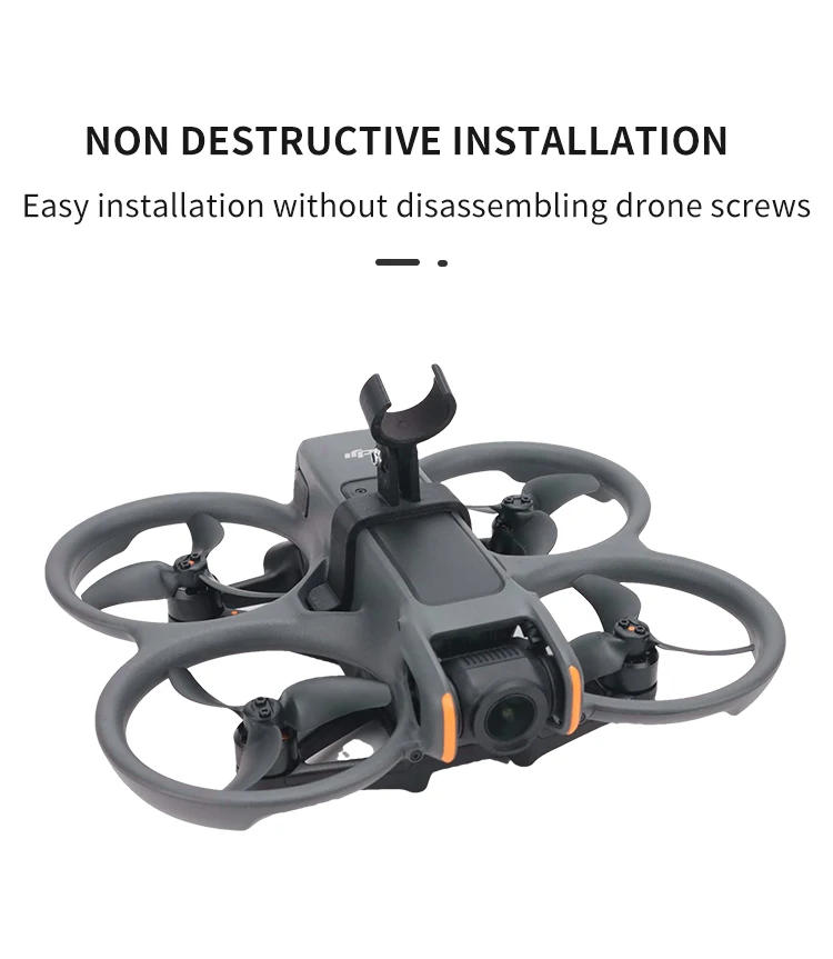 Description Picture 3 of itemAvata 2 Drone Night Flight Light with Holder Mount Dron LED Lights Headlight Flash Lamp Kit for DJI Avata 2 Accessories