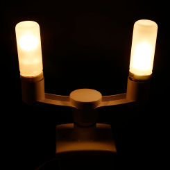 E27 To 2E27 Conversion Lamp Holder Portable 85-285V LED Lamp Socket Light Holders Durable Lighting Accessories for Home Hotel