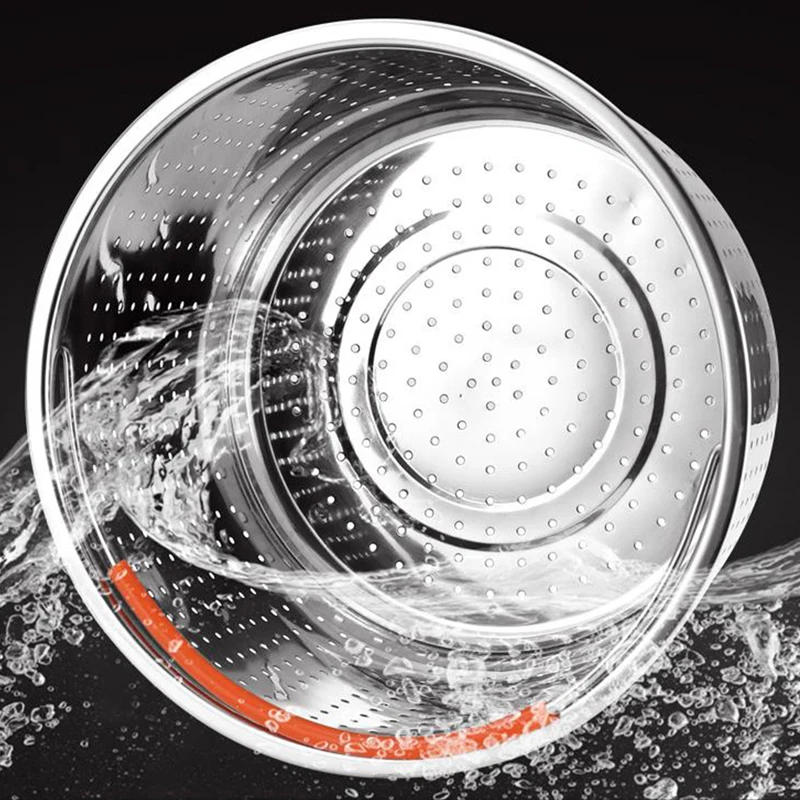 Description Picture 3 of item304 Stainless Steel Steamer Basket in Stant Pot Accessories for Instant Cooker with Silicone Handle Pressure Cooker Rice Steamer