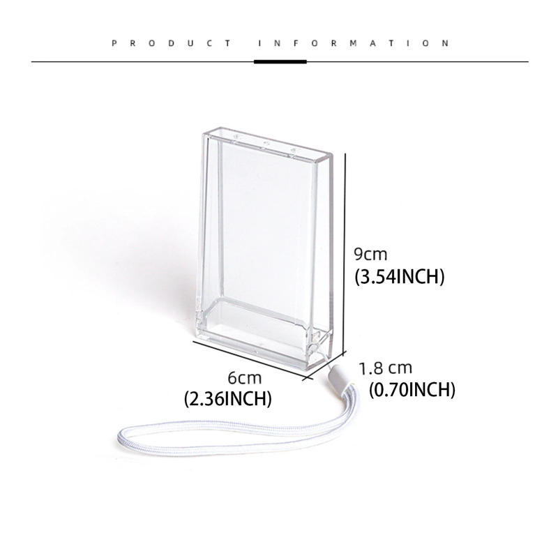 Description Picture 2 of itemAcrylic Transparent Ice Cream Desktop Photo Frame With Ianyard, Fuji Film Instax Mini 11 12 9 8 7s 25 50s EVO Mini Film Camera