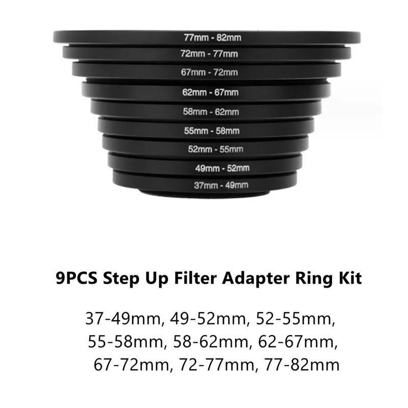 Description Picture 6 of item37-82 82-37mm Step Up & Down Camera Lens Filter Ring Adapter for Fujifilm Andoer Canon Nikon Sony DSLR Camera Lens Accessories