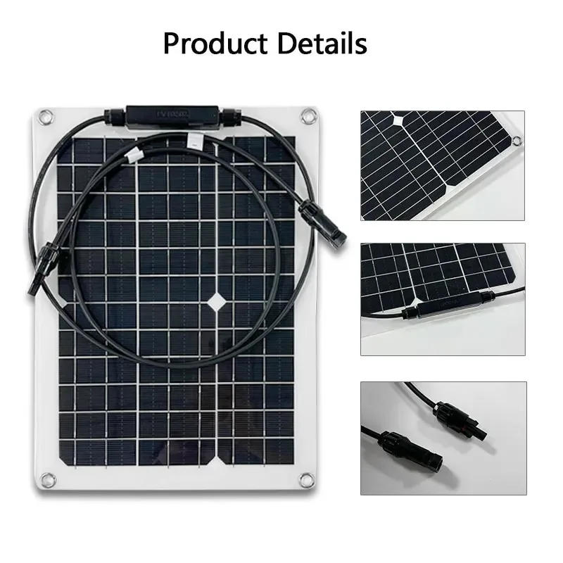 Description Picture 5 of item600W Flexible Solar Panel 12V Battery Charger Dual USB with 10-100A Controller Solar Cells Power Bank for Phone Car Yacht RV