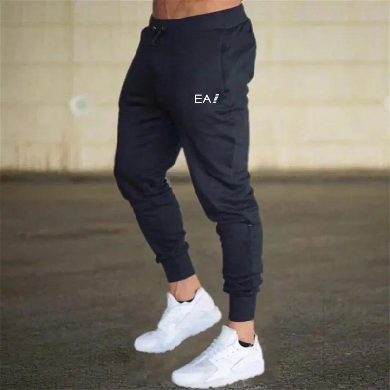 Description Picture 4 of item2024 Fashion Men's Jogging Fitness Leisure Pants+Men's Fitness Tight Sports Pants Jogging Sports Pants