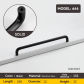Al alloy-Black-268mm