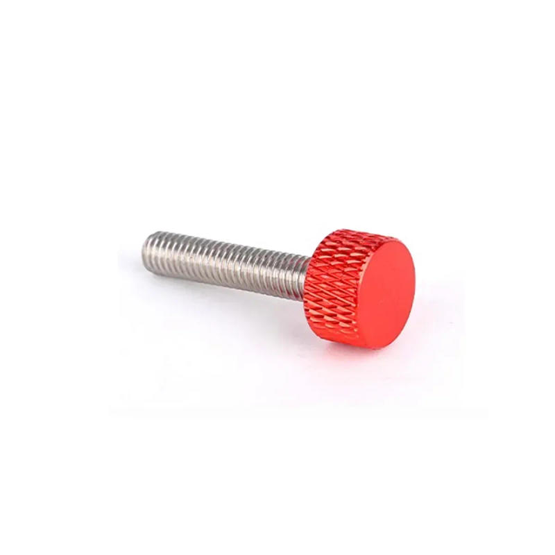 Description Picture 6 of itemFlat Headed Aluminum Oxide Colored Aluminum Hand Screws / Decorative Bolts / Computer Case Modification Screws M3-M8