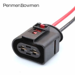 2 Pin Auto Waterproof Electric Connector Power Pump Wire Harness Plug 1J0971955 1K0971955 4B0971955 1K0971055A For A4 Golf Jetta