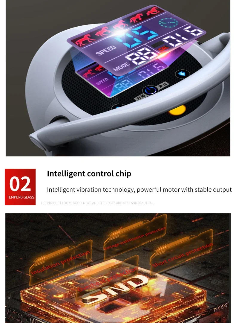 Description Picture 6 of itemHorse Riding Machine, Household Fat Burning Shaping, Bodybuilding Slimming Tool, Fitness Equipment,  Leg Exercise Machine