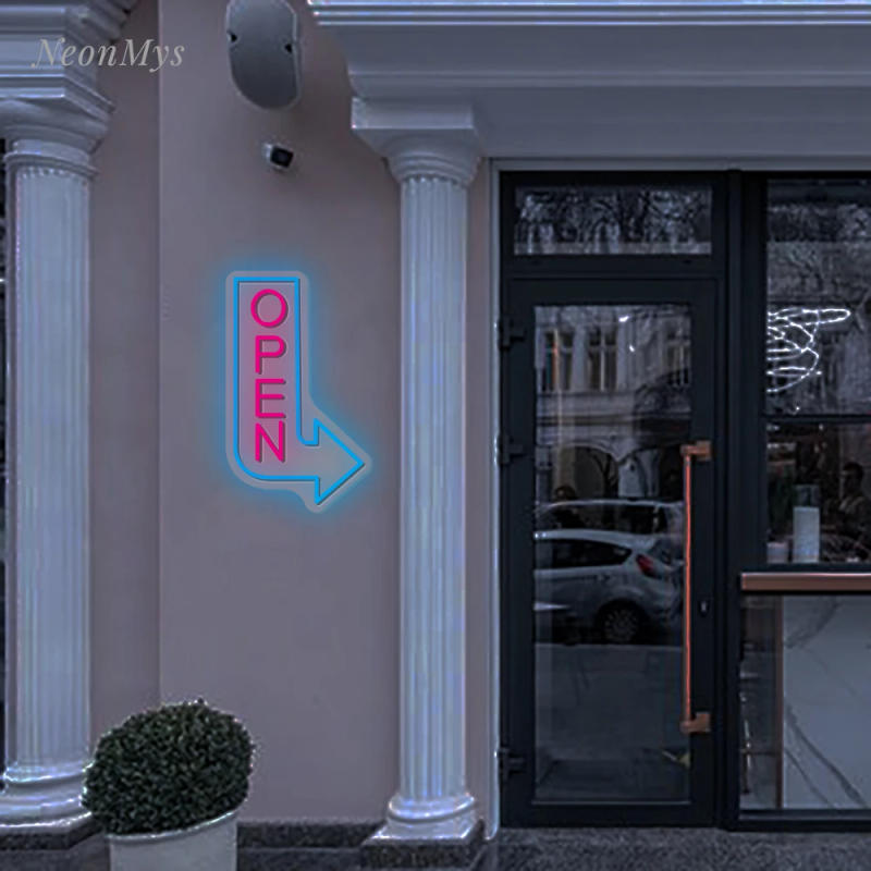 Description Picture 4 of itemOpen Neon Sign Door Opening  LED Neon Light Sign for Business Restaurant Bar Shop Salon Hotel Signs Night Light Lamp Wall Decor
