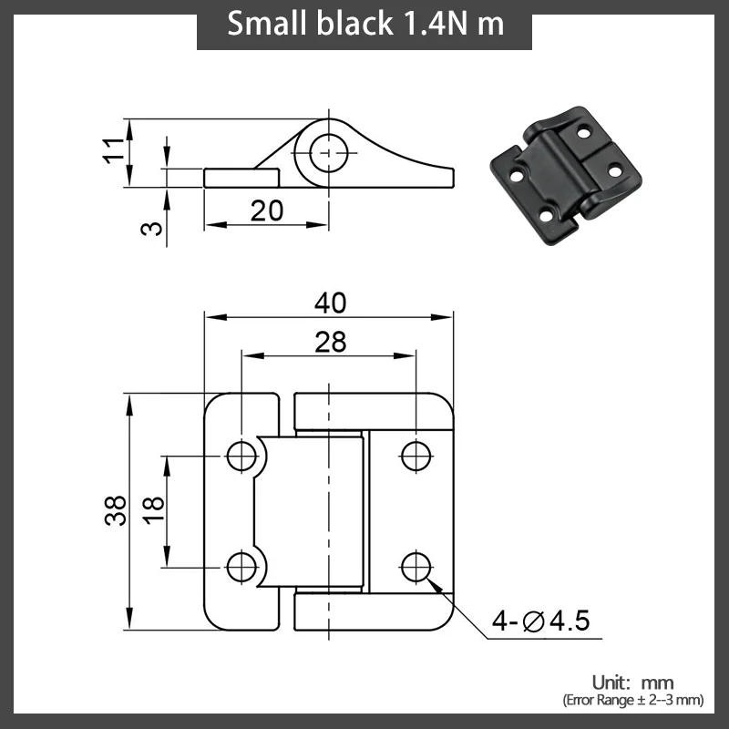 Description Picture 5 of itemZinc Alloy Multi Specification Damping Torque Hinge Allows For Arbitrary Stopping Hovering And Positioning