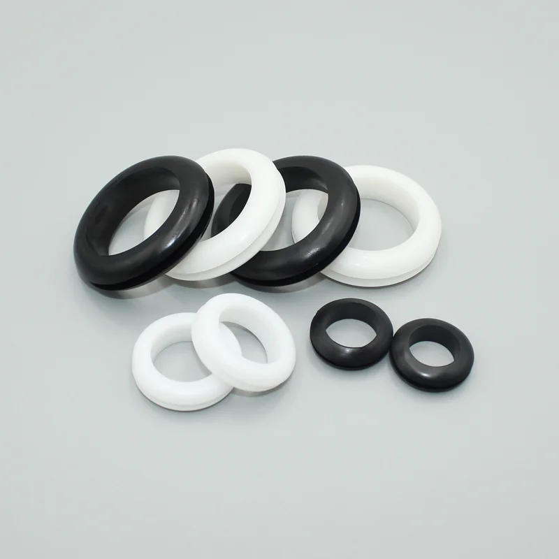 Description Picture 6 of item400/90pcs Rubber Seal Ring Double-sided Rubber Grommets Ring Non-toxic Odorless for Protect Wire Cable Hole Shim Sealing Washer