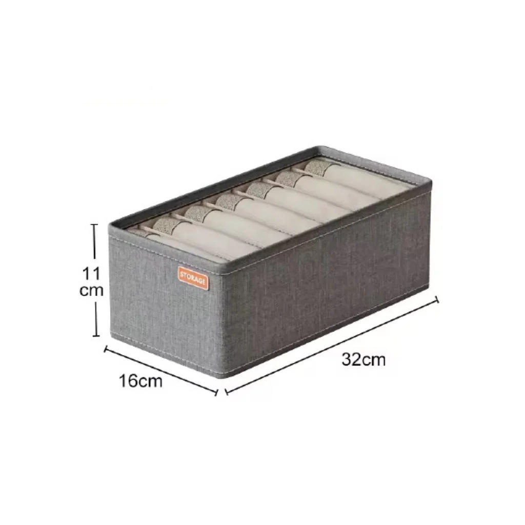 Description Picture 3 of itemCabinet Drawer Organizers Socks Underwear Organizer Box Bedroom Wardrobe Clothes Organizer For Underwear Socks Storage Organizer