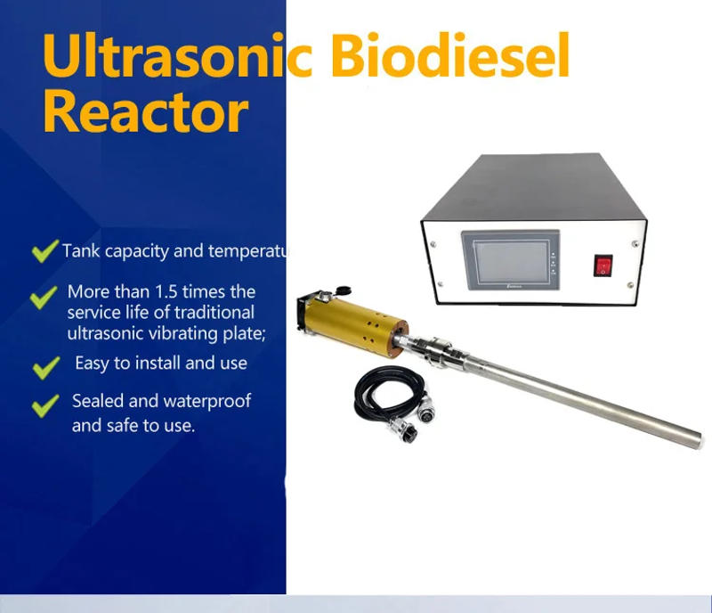 Description Picture 2 of itemWaterproof Tube Ultrasonic Probe 20Khz For Cleaning Or Algae Control