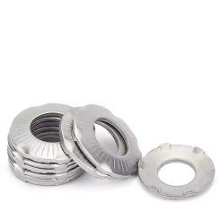 304 Stainless Steel Claw Type Grounding Anti Slip Butterfly Knurled Washer