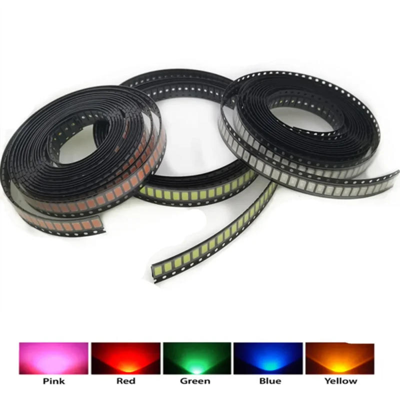 Description Picture 3 of itemSMD 5730 / 5630 Chip LEDs Warm White Blue Red Green Yellow Pink Light Diode Beads For LED Strip Spotlight Bulb Diode Lamp Diy