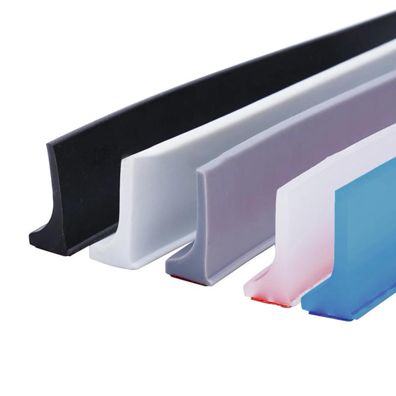 Description Picture 3 of item1Pc Multi-size Kitchen Water Retaining Strip Self-adhesives Door Seal Strip Bathroom Separation Shower Dam Barrier Accessory