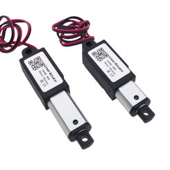 12V Micro Linear Actuator Motor Actuador Lineal 10/15/20mm Stroke for Remote Controls Robotics Home Automation 30/60/100/150N