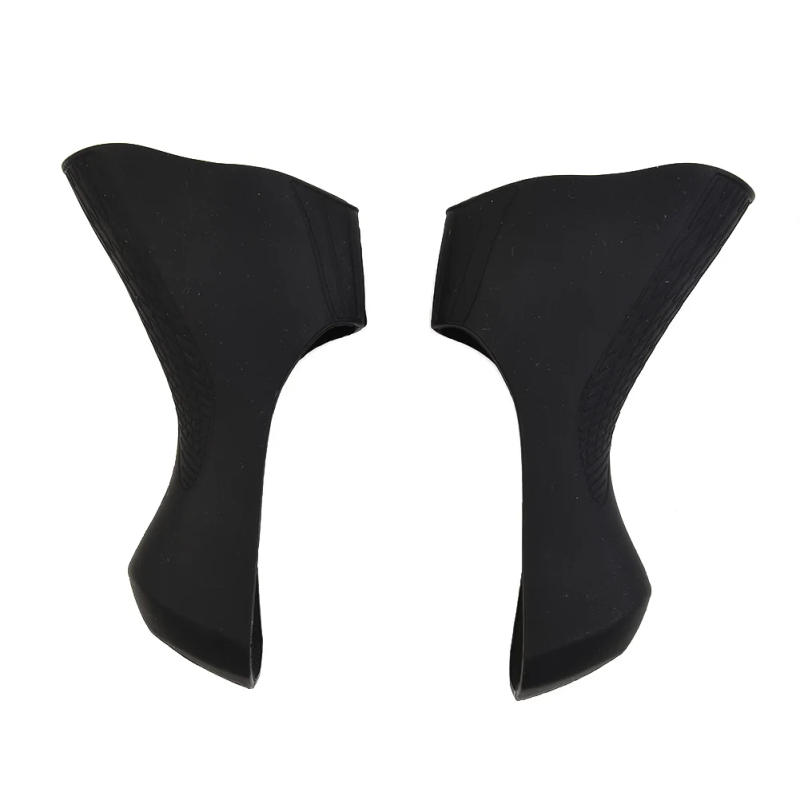 Description Picture 4 of item1 Pair Bracket Covers Road Bike Shifters Protective Hoods Gear Shift Covers For Shimano-ST-6800/5800/4700/4703 Bike Parts Black