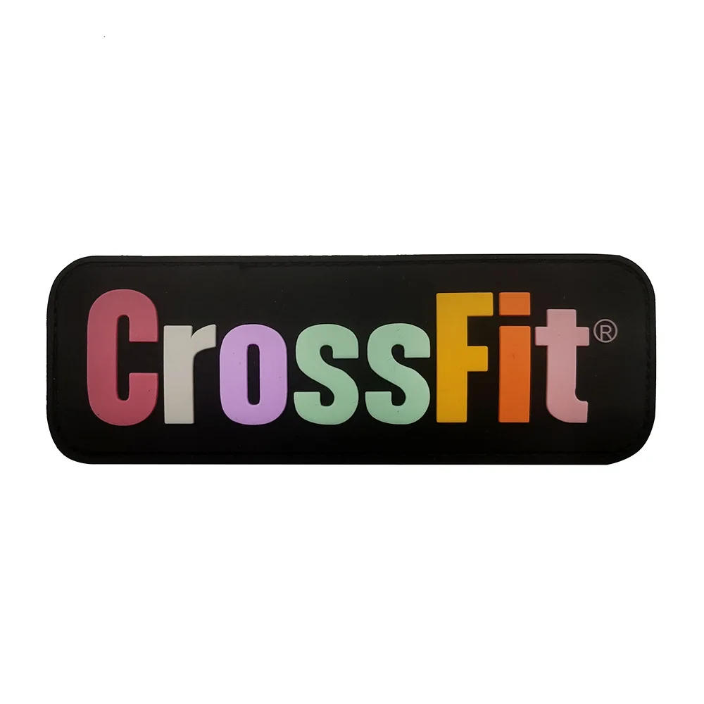 Description Picture 5 of itemCrossfit PVC Patches Tactical Accessories Morale Badges on Backpack Decoration Stickers Hook and Loop Patches and Appliques