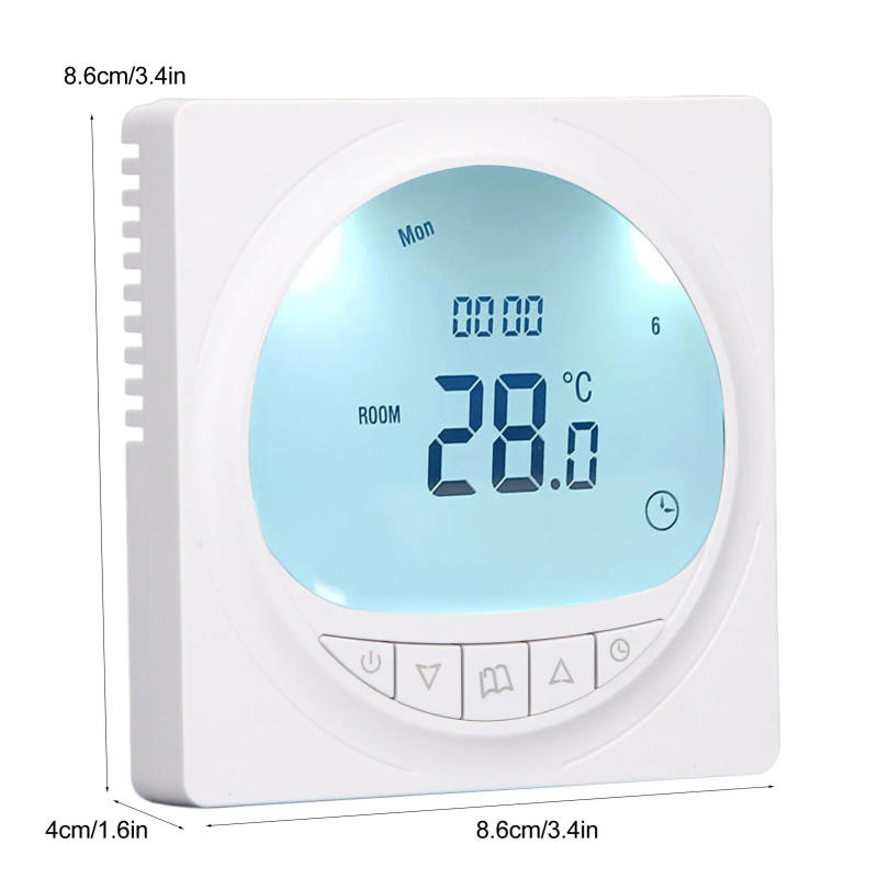Description Picture 5 of itemHome Temperature Controller Home Thermostat Water Floor Heating Thermostat LCD Display Smart Home Temperature Controller Panel