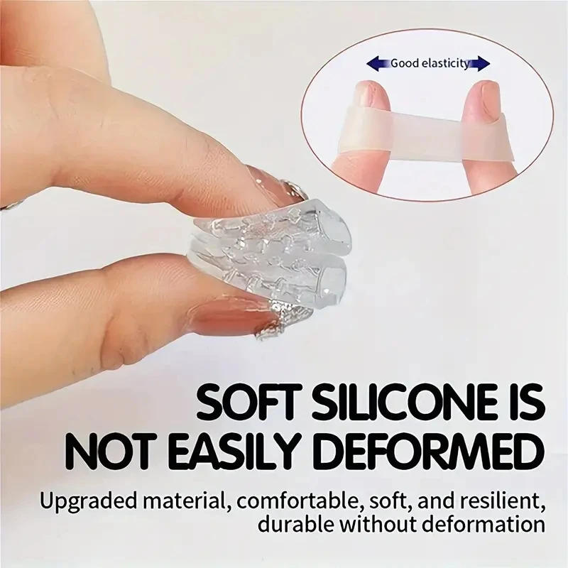 Description Picture 4 of item10PCs/30PCs Toe Anti-Wear Protective Cover Silicone Toe Sleeve