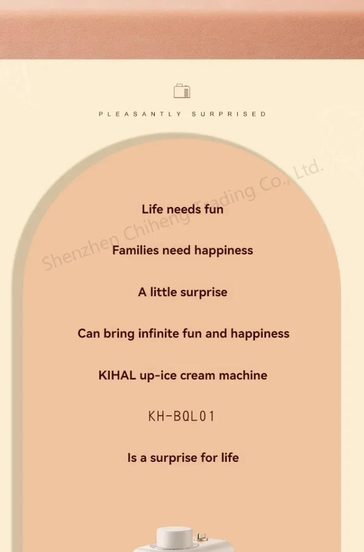 Description Picture 3 of itemHousehold Ice Cream Machine Small Fully Automatic Cold Drink Milkshake Machine Intelligent Temperature Control and Low Noise