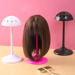 Portable Cap Mannequin Head Wig Stand Stable Dummy Practical Storage Hair Holder Hair Accessories Barber Supplies