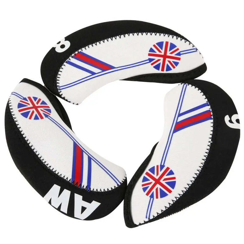 Description Picture 5 of itemEquipment With Number Design Protective Cover Spider Head Cover Protector Case Golf Iron Covers Set Golf Iron Headcover