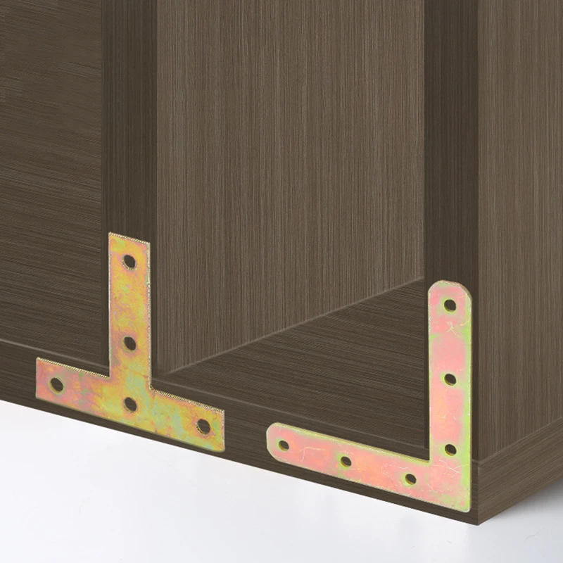 Description Picture 3 of item10pcs Photo Frame Connection Corner Bracket Flat Corner Code Furniture Connector Furniture Bracket T-style Connection Angle Code