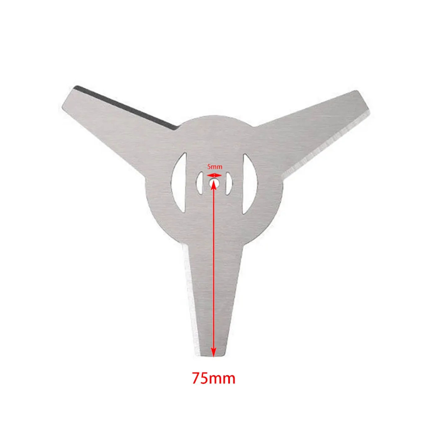 Description Picture 5 of item1pc Lawn Mower Saw Blade Metal Blades 150mm Mowing Grass Replacement Silver Steel Animal Husbandry Grass Trimmers