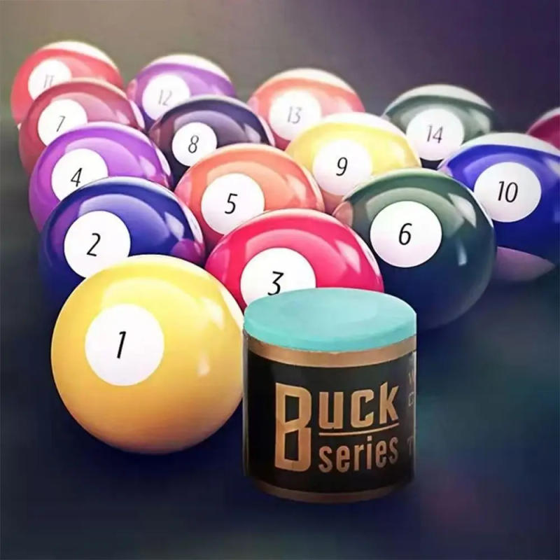 Description Picture 6 of item2PCS/Set No-slip Billiard Chalks Pool Cue Stick Chalk Snooker Easy Powder Billiard Chalk Pool Accessories Blue Green Red