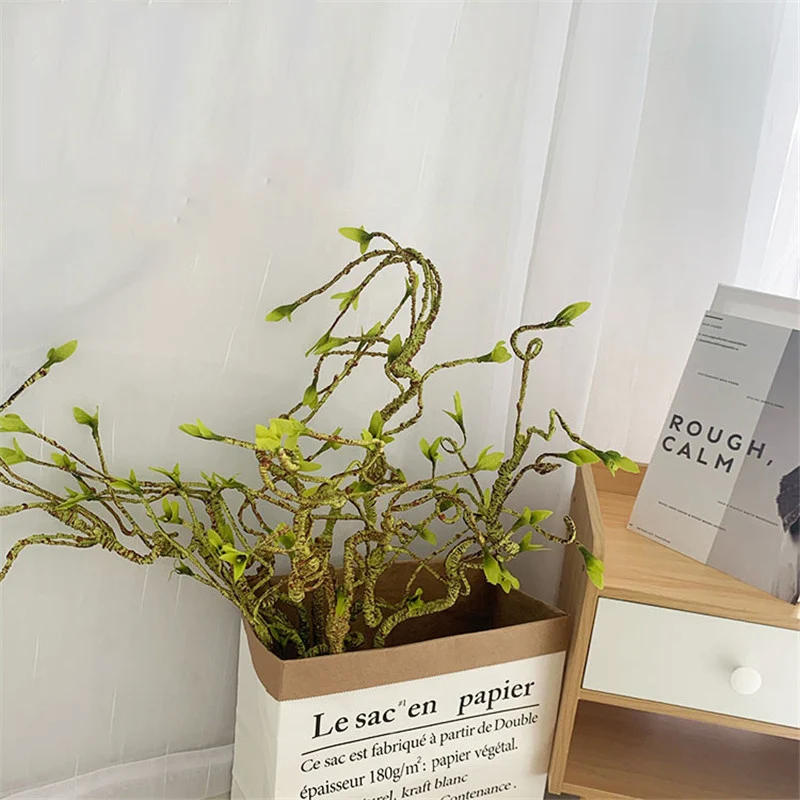 Description Picture 5 of item103cm Artificial Flowers Withered Tree Plants Foam Plastic Long Branch Fake Plants Home Room Wedding Wreath Decoration Supplies