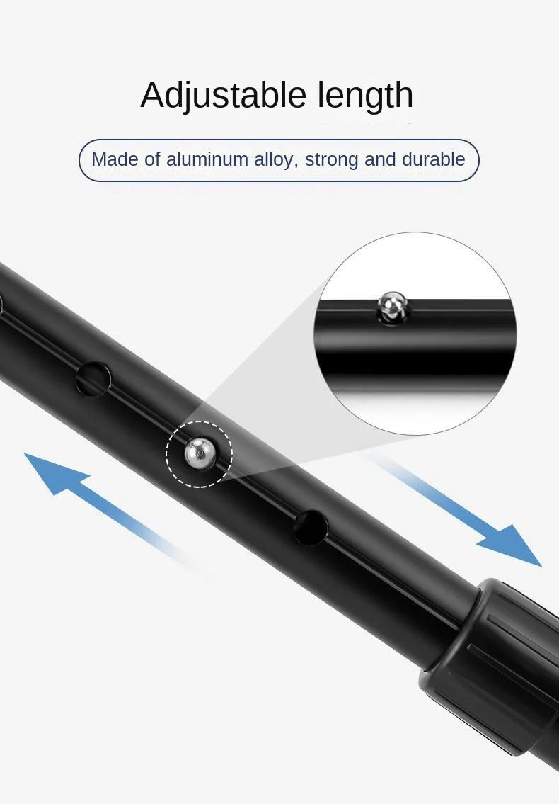 Description Picture 4 of itemPGM Golf Bag Support Rod 4-Section Adjustable Length Protection Bags Anti Deformation Universal ZJ015