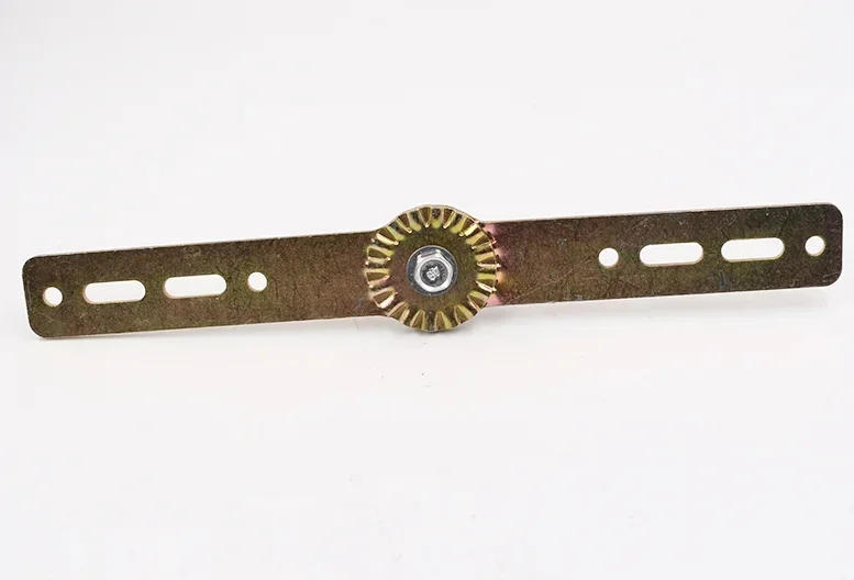 Description Picture 5 of item2pcs Buckle Hinge Angle Adjuster Sofa Accessories Hardware Headrest Hinge 360 Degree Two-section Plum Hinge