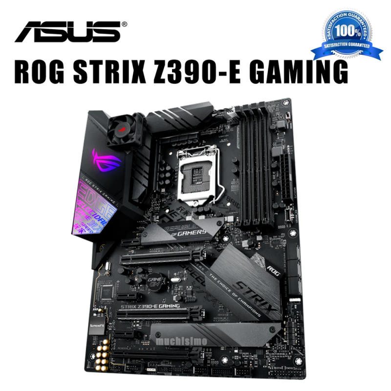 Description Picture 4 of itemASUS ROG STRIX Z390-E GAMING Motherboard 1151 Motherboard DDR4 64GB Intel Z390 M.2 CrossFireX Cpus PCI-E 3.0 HDMI SATA3 USB3.1