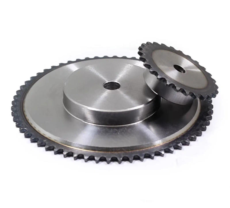 Description Picture 2 of item1Pcs Process Hole 06B Precision 3 Points Sprocket Chain Gear 25-40 Tooth 45# Steel Industrial Transmission Sprocket Wheel