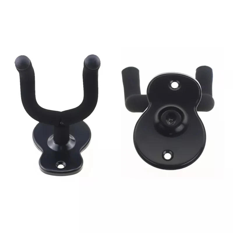 Description Picture 3 of itemMetal Guitar Hanger Hook Wall Mount Non-slip Holder Stand for Guitar Ukulele Violin Bass Guitar Instrument Accessories