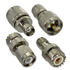 1Pcs Adapter UHF PL259 SO239 to TNC Male Plug & Female Jack Straight RF COAXIAL Connector Wire Terminals