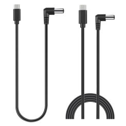 Fast Charge Power Cable Drone Accessories Cable for DJI FPV Goggles FPV Goggles V2 USB C to DC Power Supply Cord