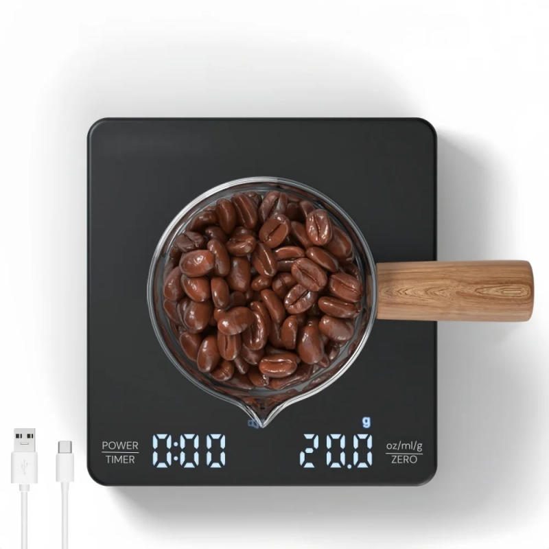 Description Picture 2 of itemHousehold Electronic Kitchen Scale, High-precision Digital Coffee Scale with Timer, Small Platform Scale for Baking Food, Portab